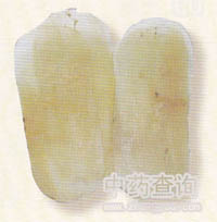 天麻藥材飲片(藥材市場流通的商品)