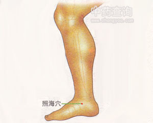 照海穴位